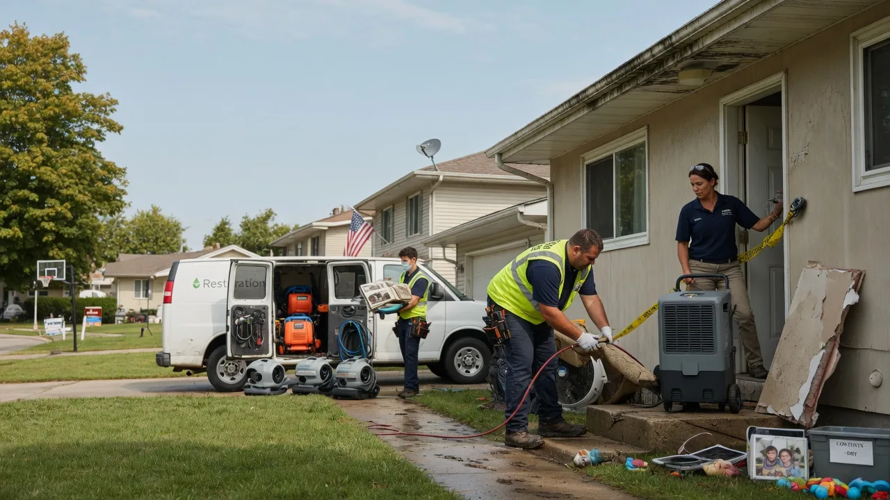 Water Damage Restoration in Collins, OH near me